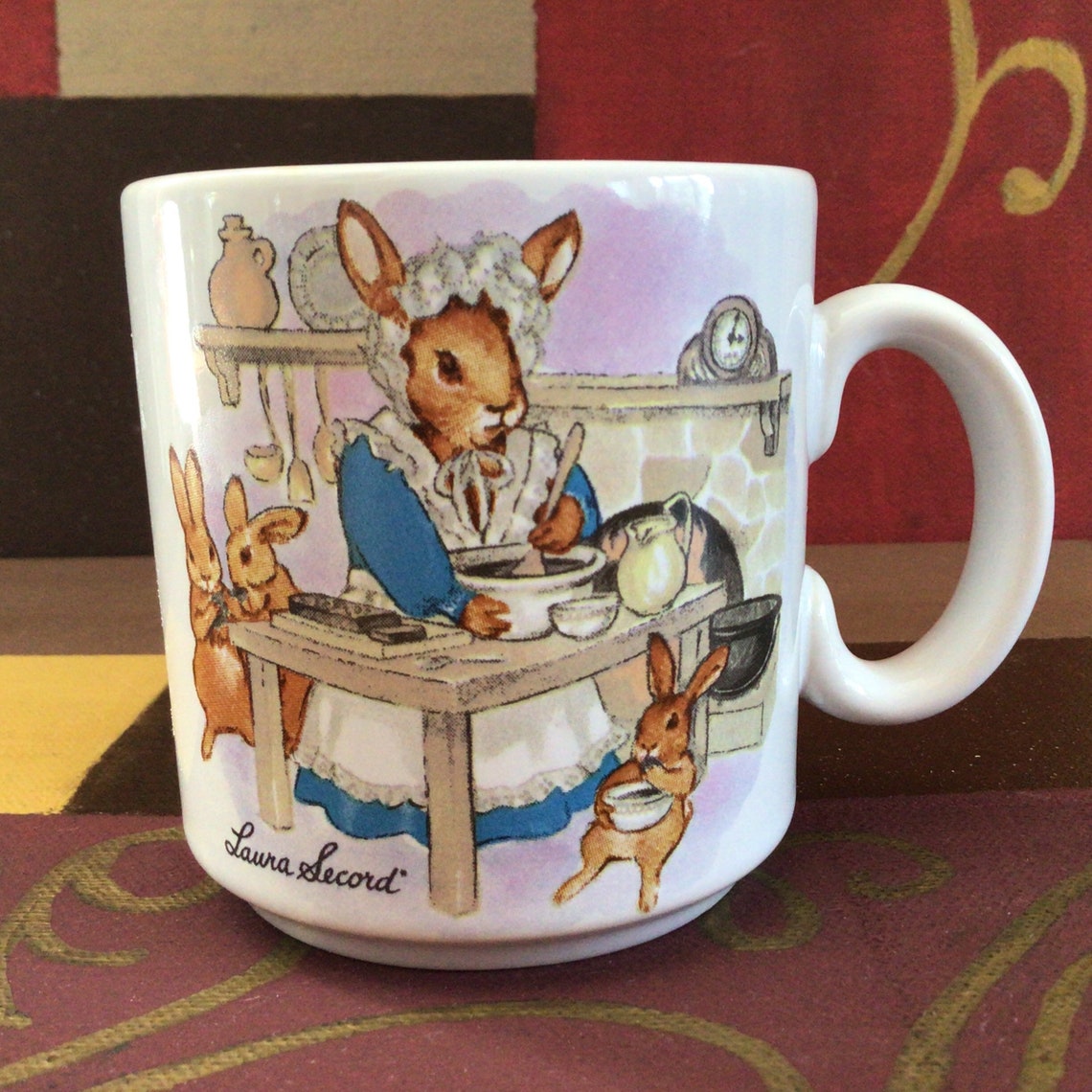 Laura Secord Bunnies Mug Made in England Childs Mug Etsy UK