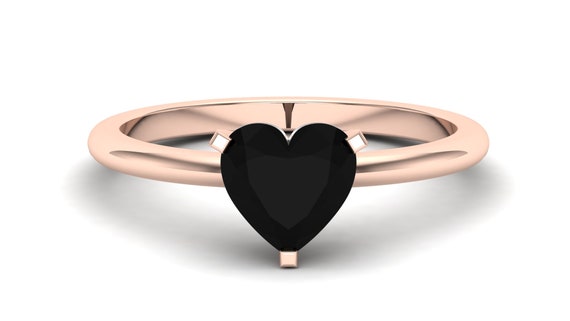 Pandora ME Black Chakra Heart Ring