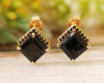 ピアス [BLACKMUSE] Stone Antique Gold Link Earrings il_340x270.3904549269_4wo8.jpg