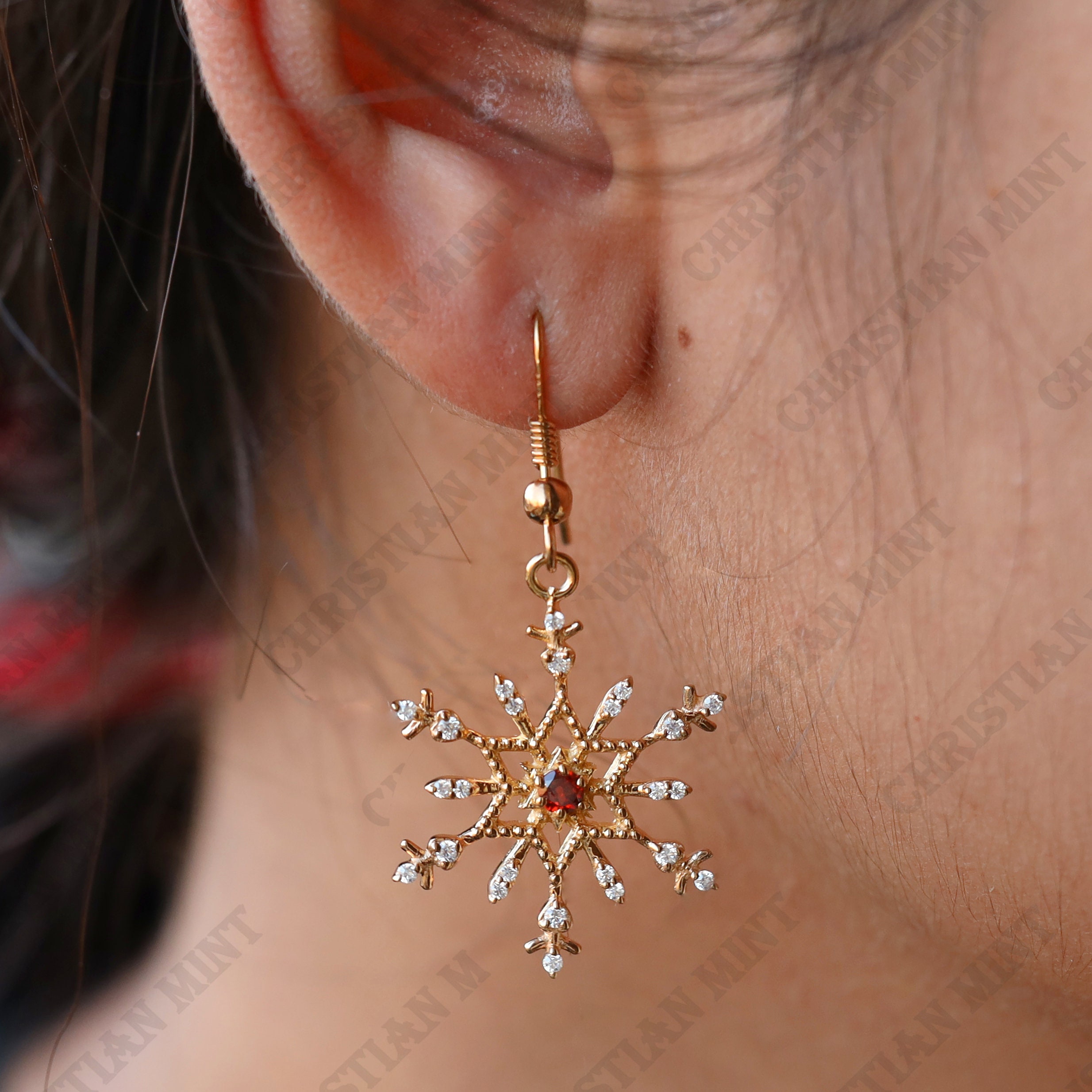 【Hei】(silver925) snowflake one-touch earring ピアス il_fullxfull.4427516329_1e4n.jpg