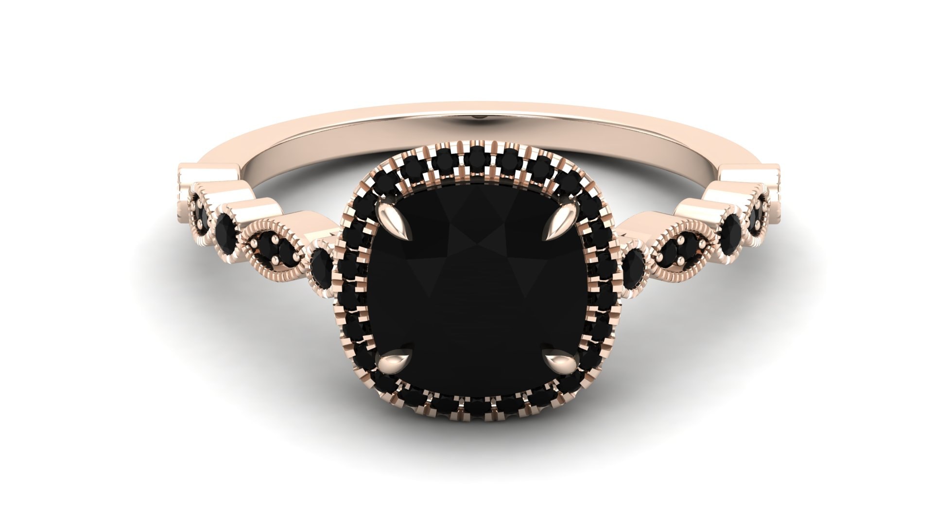 onyx wedding ring womens