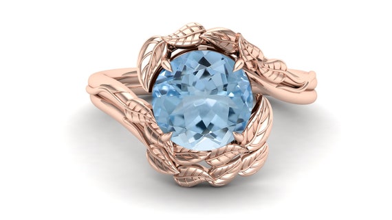 Aquamarine promise rings for deals her