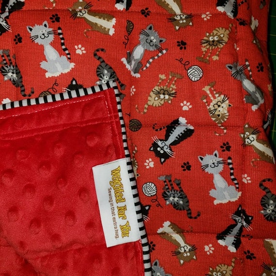 Weighted Blanket Canadian Made hug 42x60 9 to Etsy