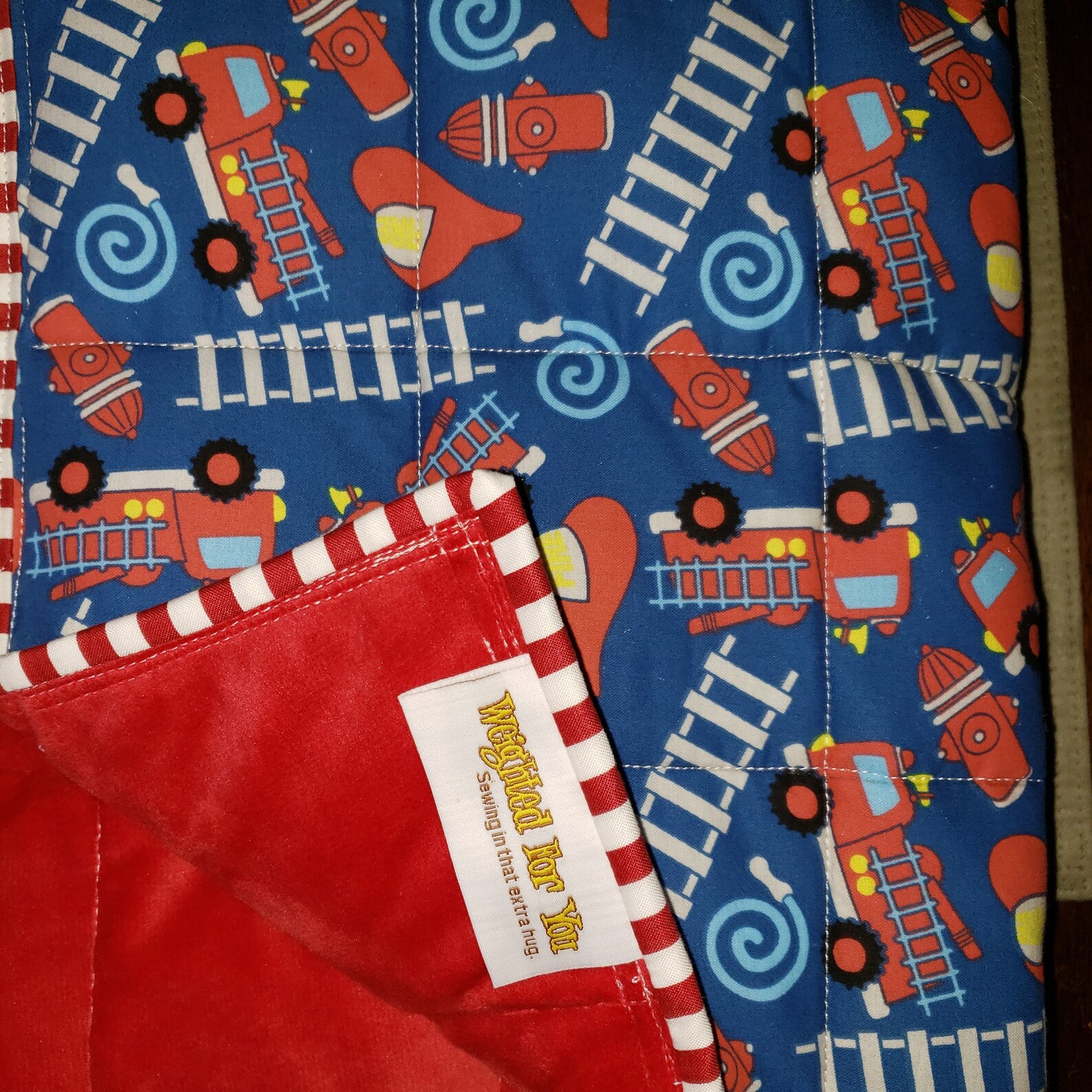 Weighted blanket Canadian made just the right size for | Etsy