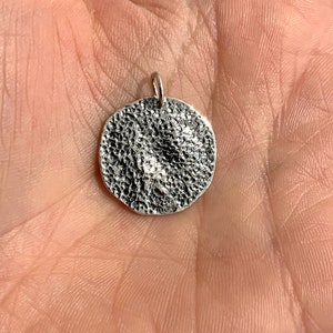 Owl of Athena Ancient Coin Necklace, Sterling Silver Greek Charm, Mythology Pendant Snake Chain, Men's & Women's Jewelry Strength Gift 886 image 7