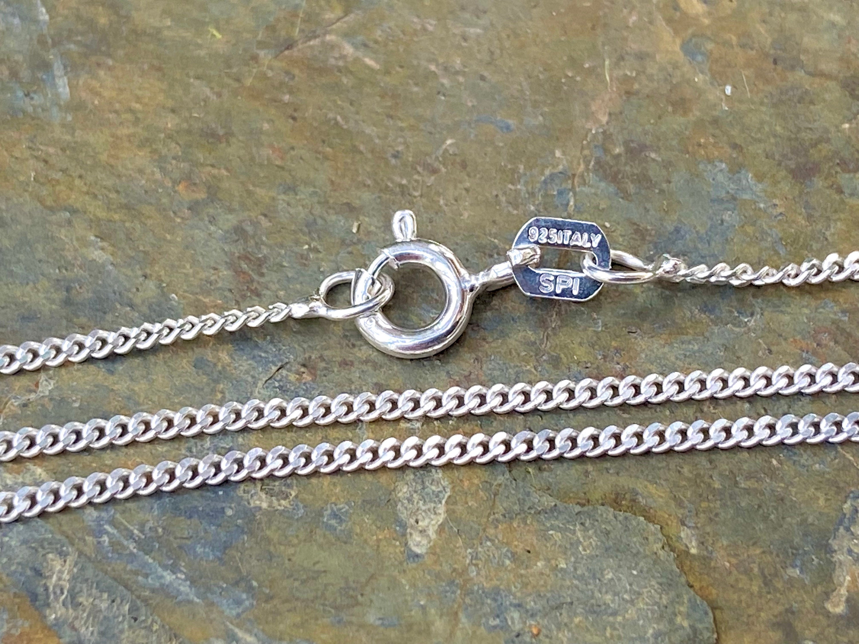 Cadena De Bordllo De Plata Esterlna, Cadena De Bordllo De Plata S925 Para Sumnstros De