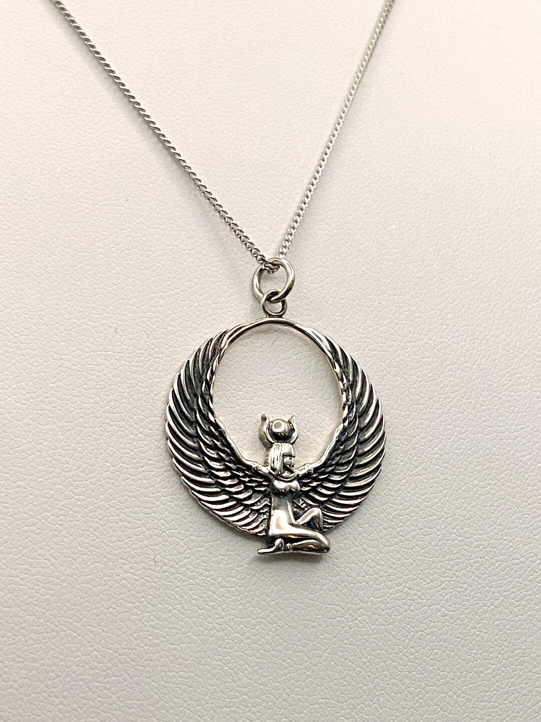 Ciondolo Ankh Della Dea Iside In Argento Sterling 925, Occhio Di - Foto 4