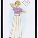 1940s Pants Marlene PDF Pattern Size US18/UK22/DE48 and US20/UK24/DE50 ...