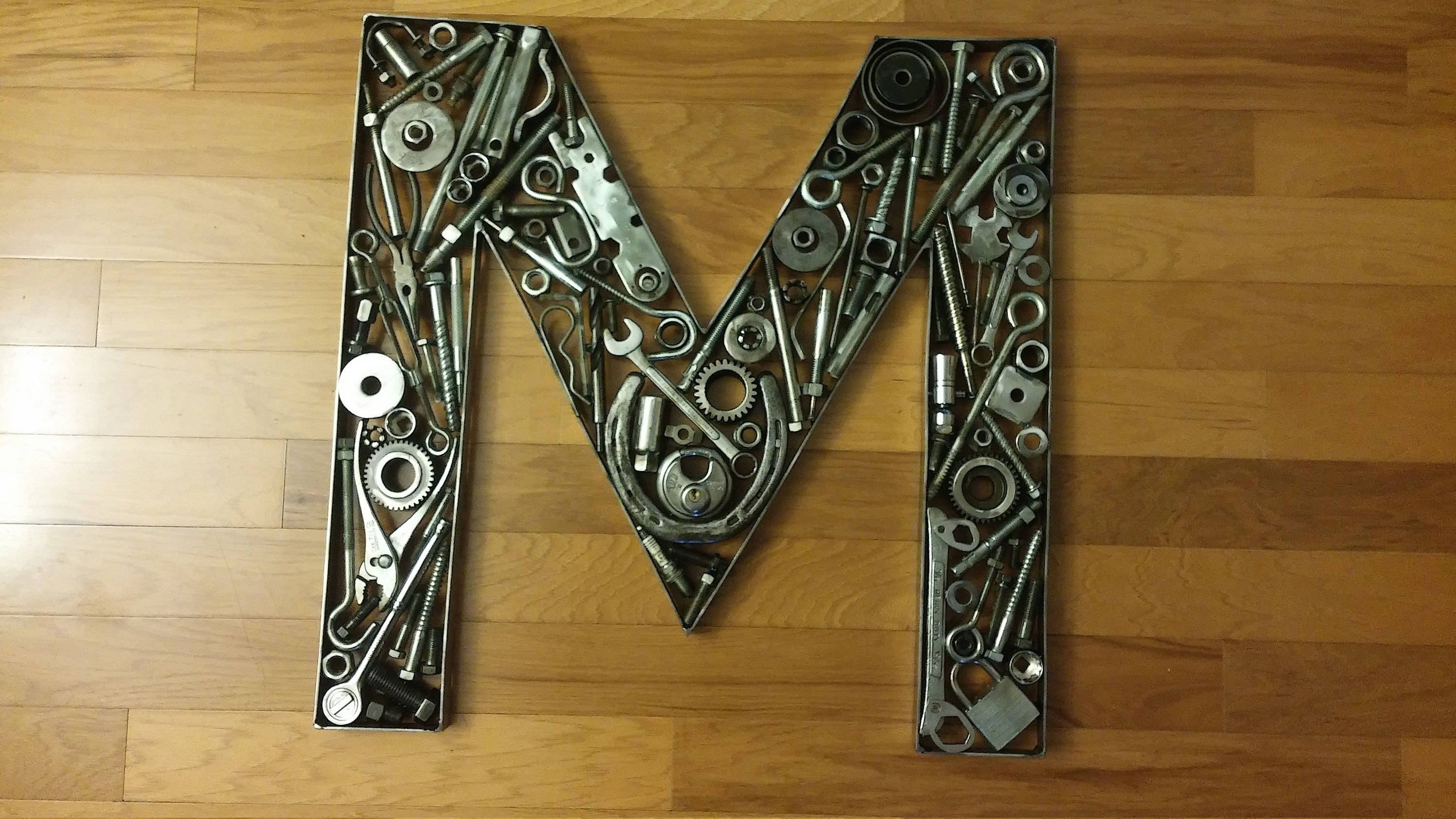 Custom Metal Welded Letters or Initials - Etsy