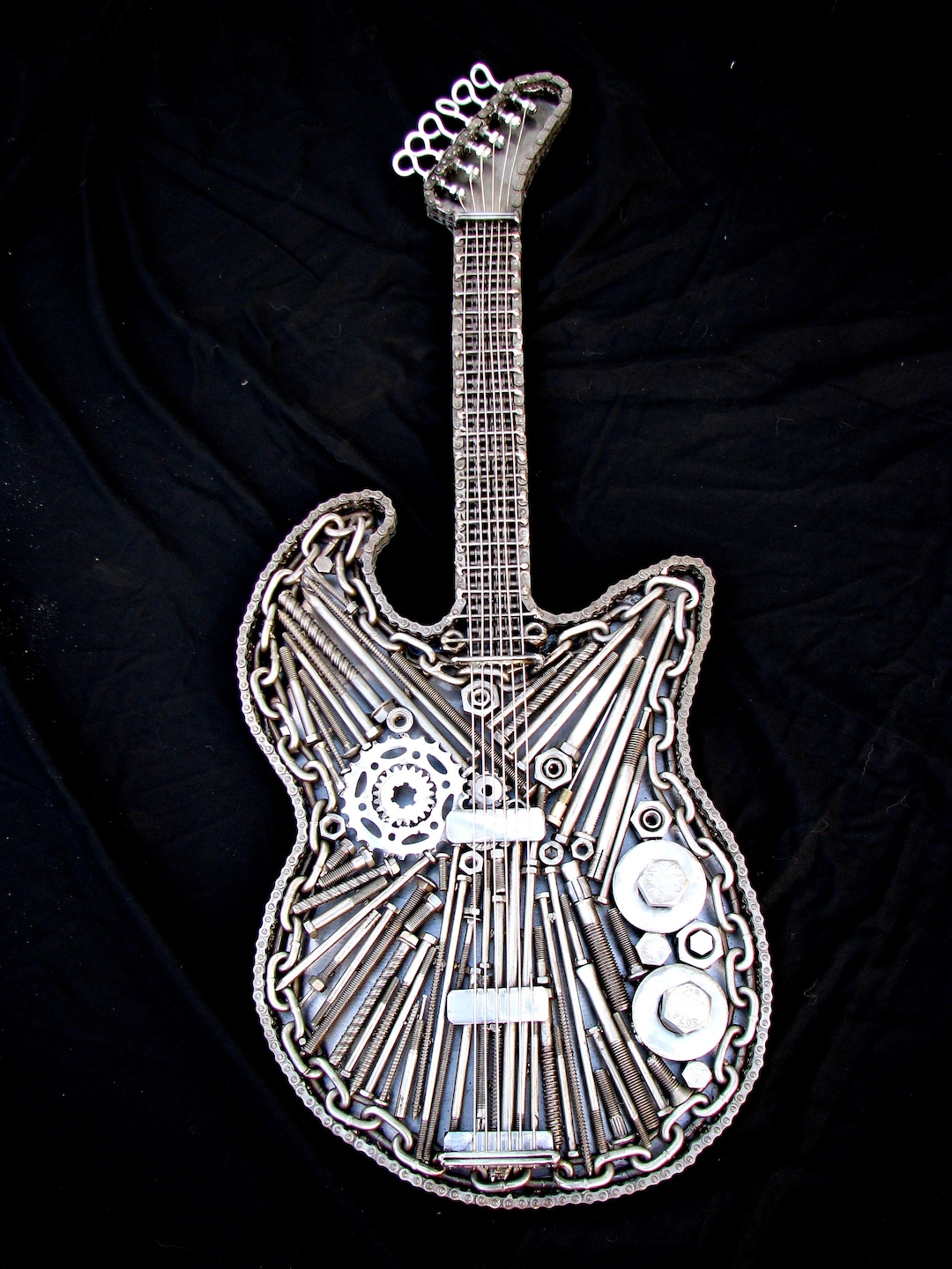Welded Steel Electric Guitar - Etsy