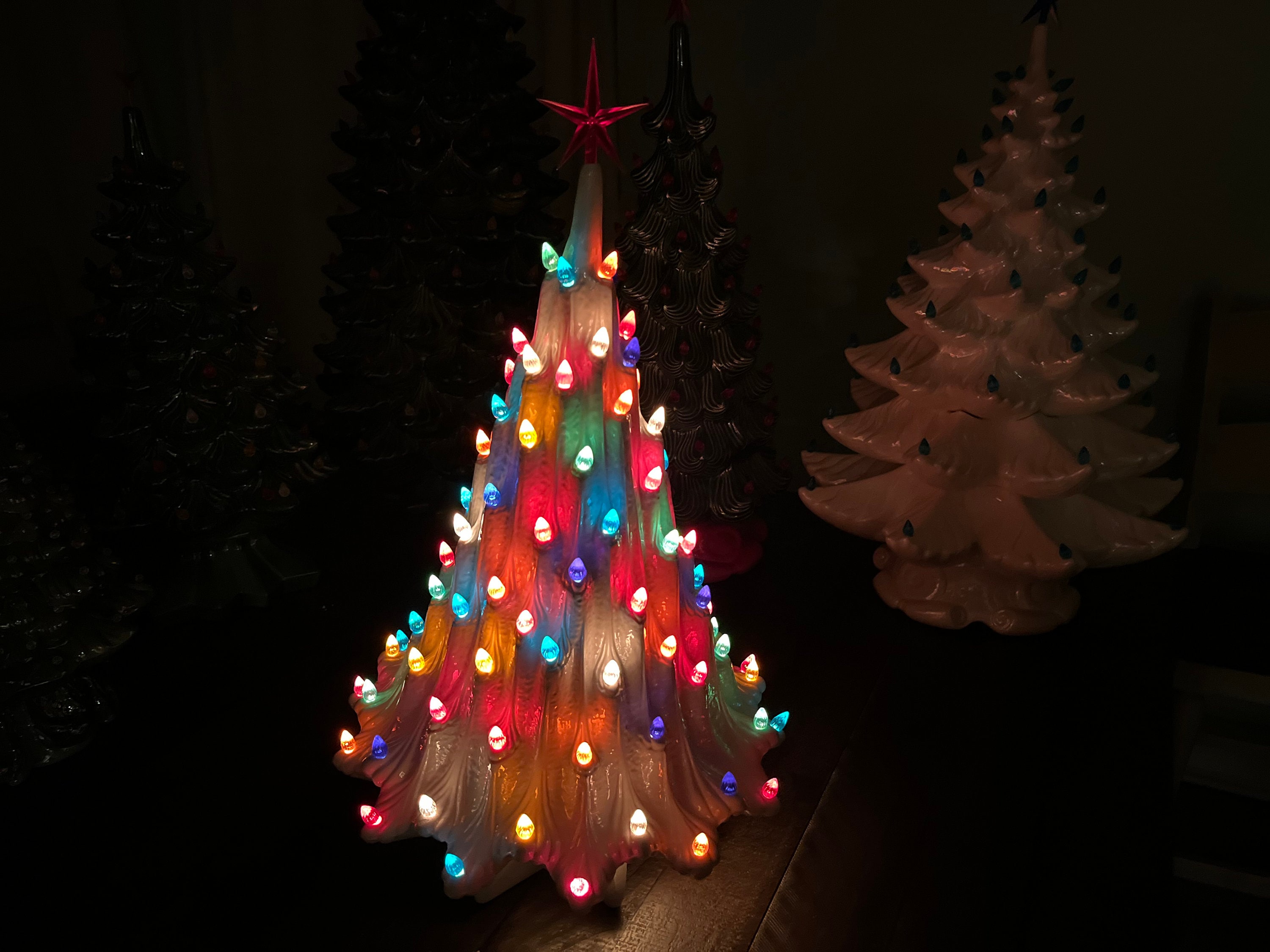 ✳︎フランスヴィンテージ Christmas tree✳︎ Vintage Ceramic Christmas Tree