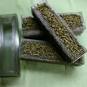Basic 16&quot; Repose Wood Pellet Fire Logs  Open Face Basic set Free S/H