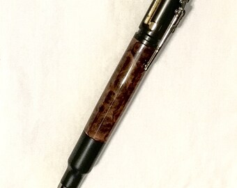 Redwood Burl Magnum Bolt Action Pen