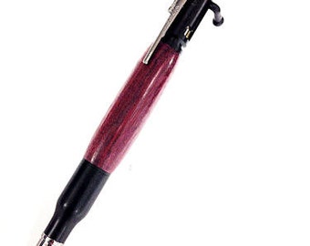 Purpleheart 30 Caliber Bolt Action Pen