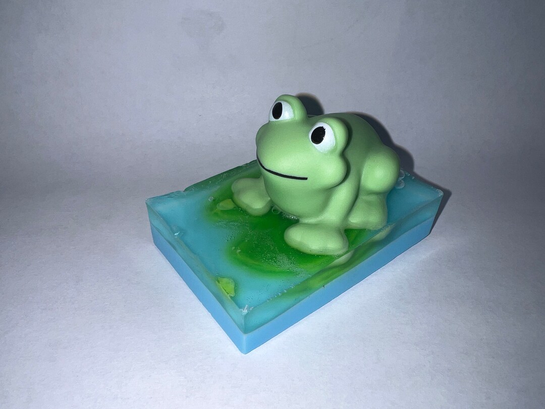 Frog Bathtub Soap Bubble Bath Soap Kids Soap Baby Shower Etsy