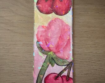 Bookmark - Watercolor Original - Fruit and Flowers
