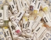 Beeswax Lip Balm, Natural Lip Balm, Moisturizing Lip Stick, Gluten Free Lip Balm, Chapstick, Lip Balm, Flavored Lip Balm, No Flavor Lip Balm