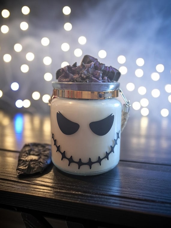 Spooky Tim Burton Inspired Candle