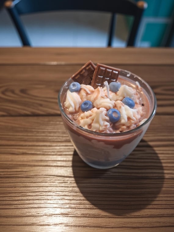 Blueberry Dessert Candle