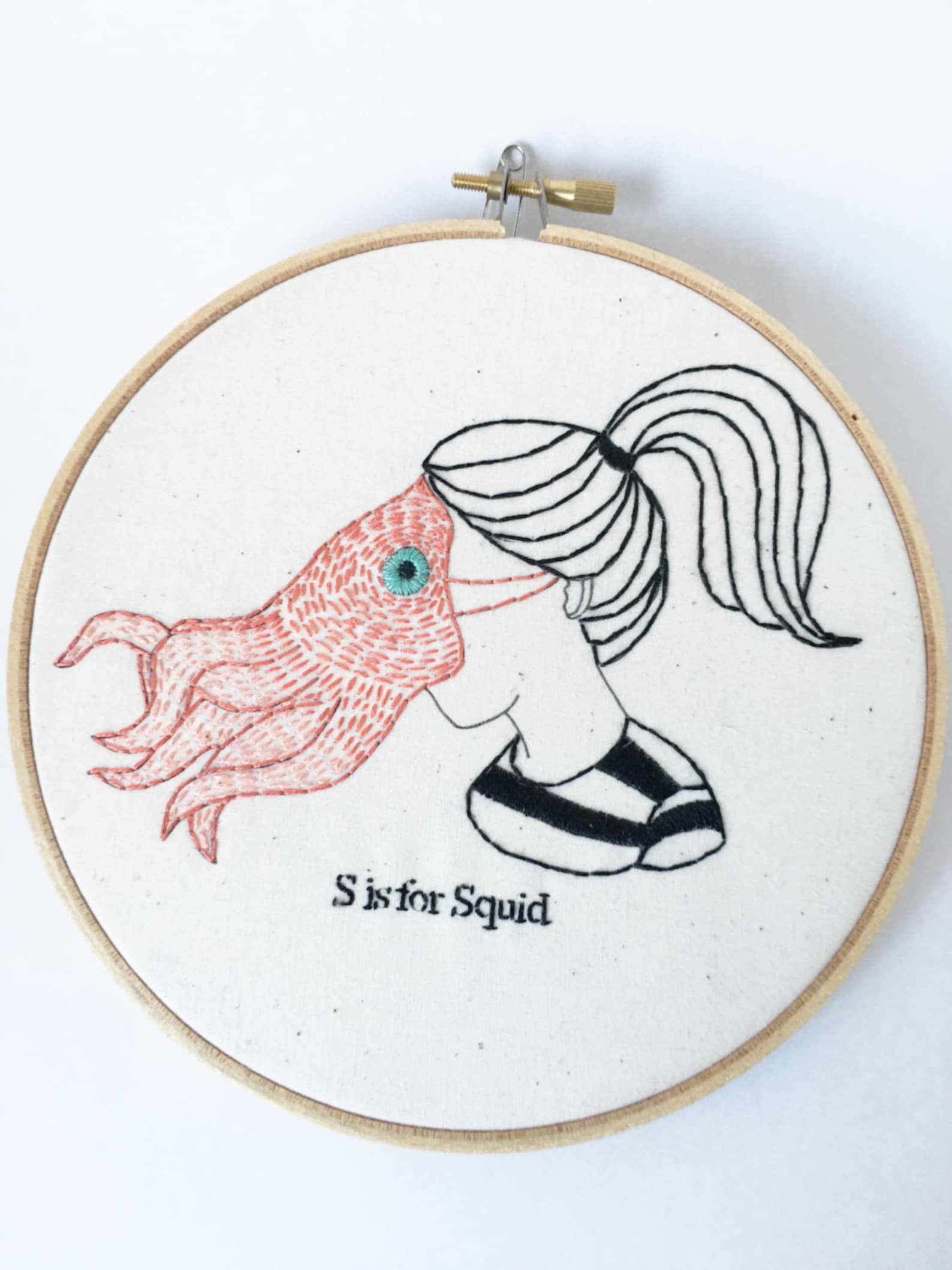 Hand embroidery nwcvq modern embroidery nwcvq s is for  etsy Hand embroidery nwcvq modern embroidery nwcvq s is for  etsy