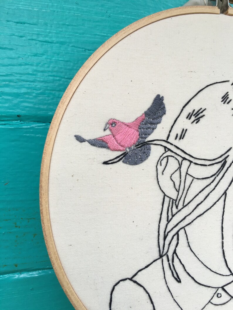 Starter Embroidery Kit Complete Beginner Embroidery Kit Hand Etsy