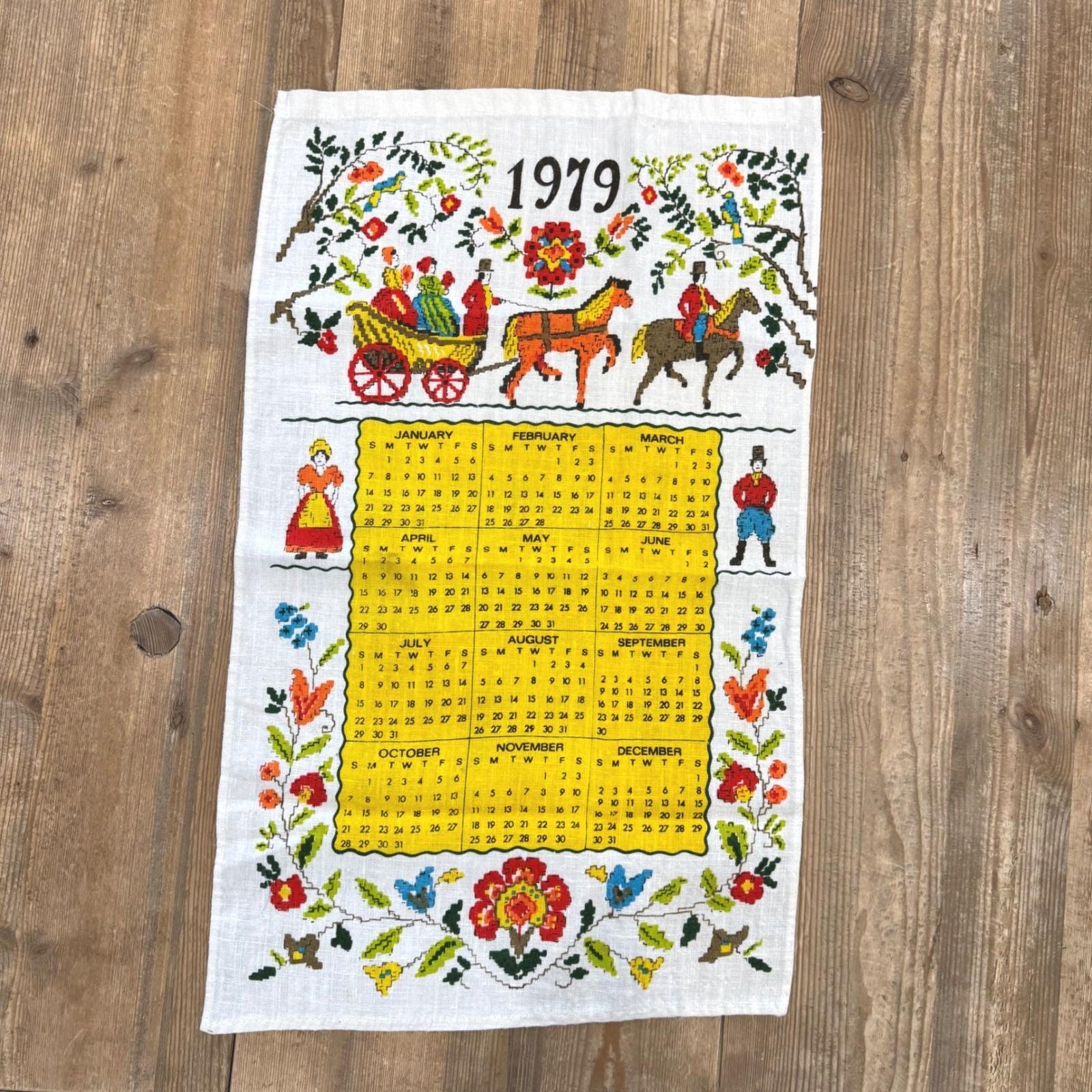 1979 Vintage Calendar - Etsy