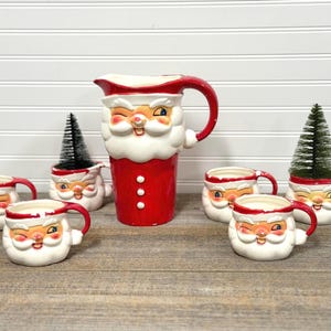 1959 Holt Howard Santa Mug - Etsy