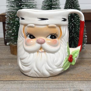 磁器　ヴィンテージ￼ サンタクロース　レア Rare Vintage Santa Mug - Etsy