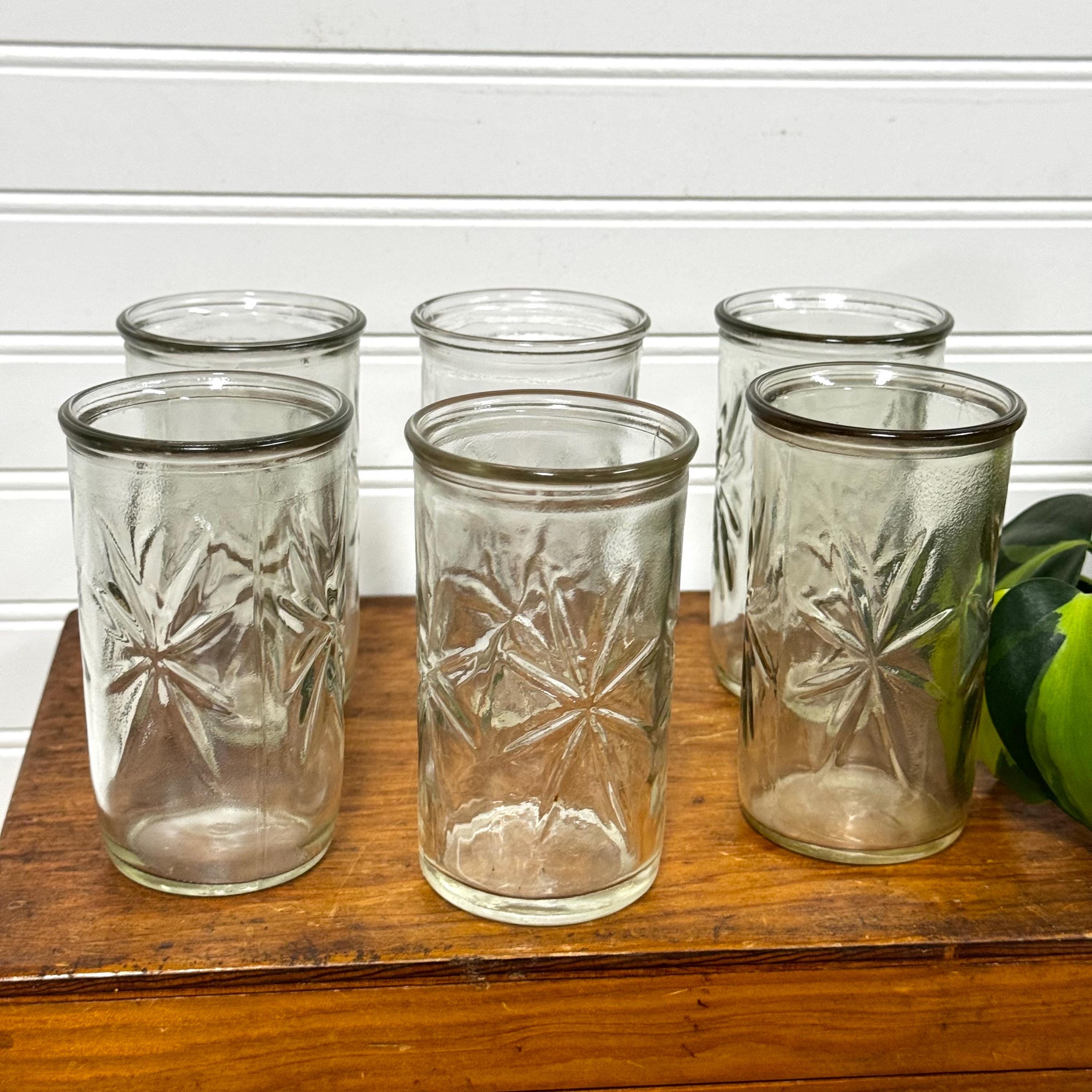 Vintage Jelly Jar Glass - Etsy
