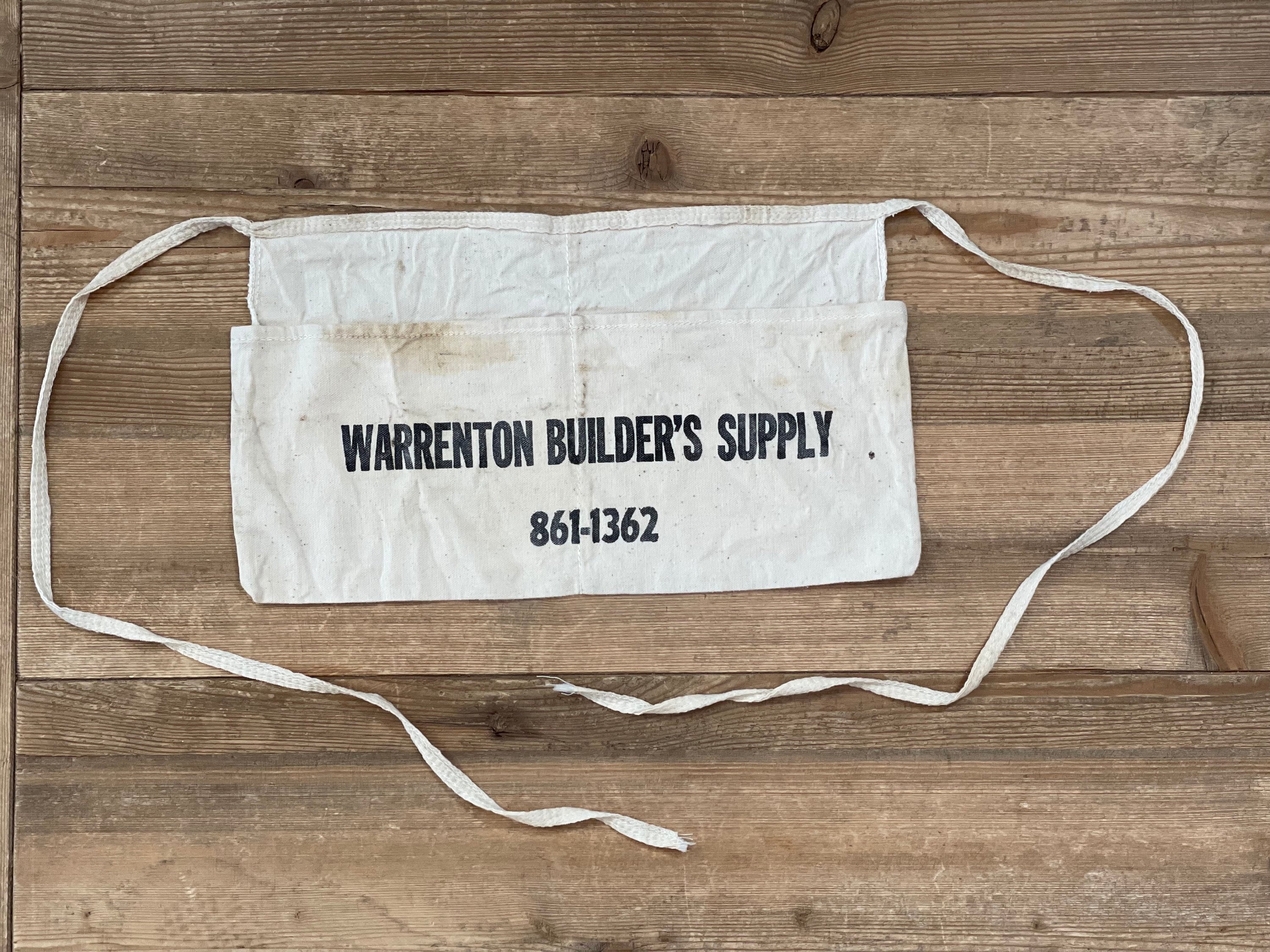 Vintage Lumber Company Waist Apron: Vintage Advertising Workwear 
