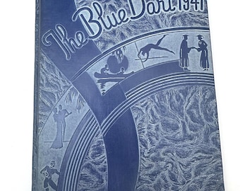 The Blue Dart 1941  Yearbook Ralph Waldo Emerson Junior High School Pomona CA