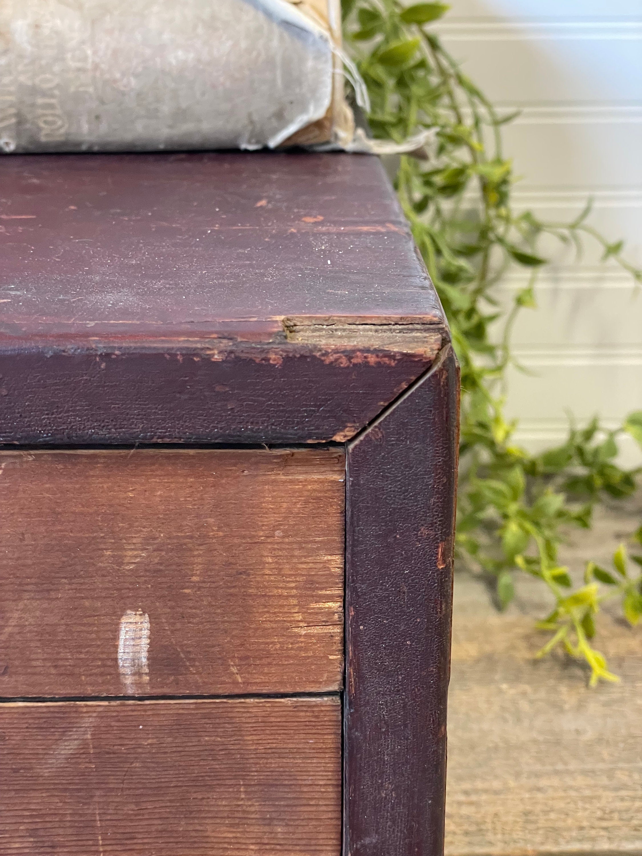 Vintage Wooden Map Drawers Small Map Drawer Etsy
