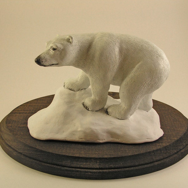 Original Polar Bear Sculpture