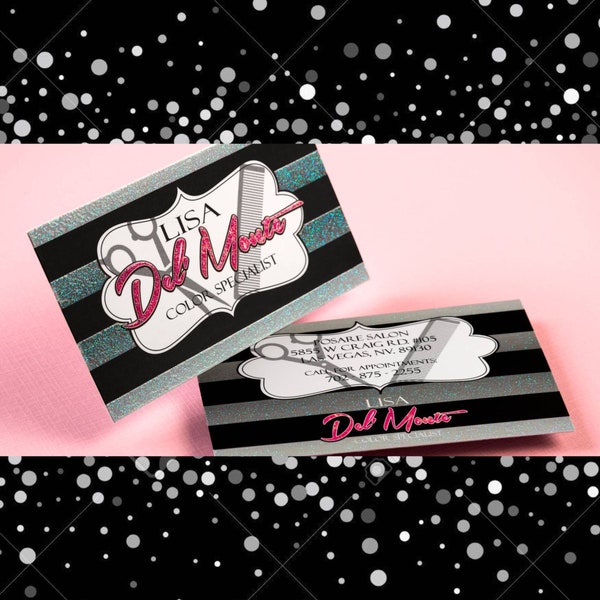 Flashy Business Cards - Etsy