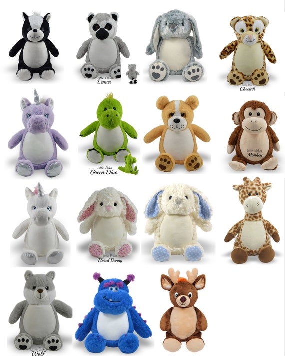 baby announcement stuffed animal