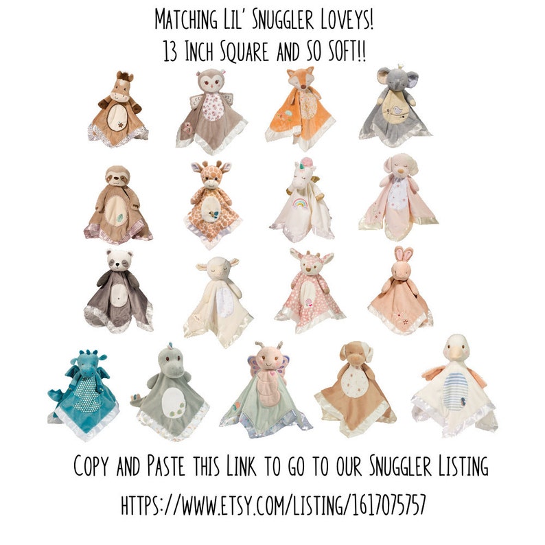 a bunch of stuffed animals sitting next to each other