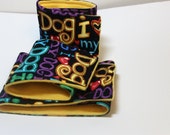 Puppy Potty Training Band - I Heart My Dog Fabric - all sizes Available