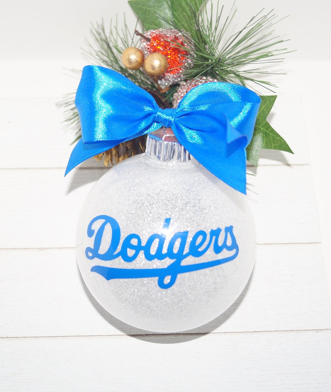 Los Angeles Dodgers Christmas Ornament Dodgers Christmas Decor. - Etsy
