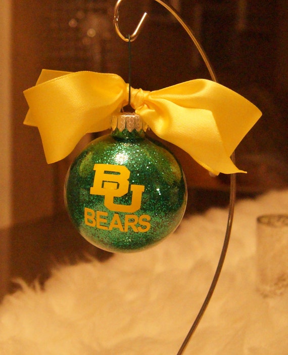 Baylor University Christmas Ornament. Etsy