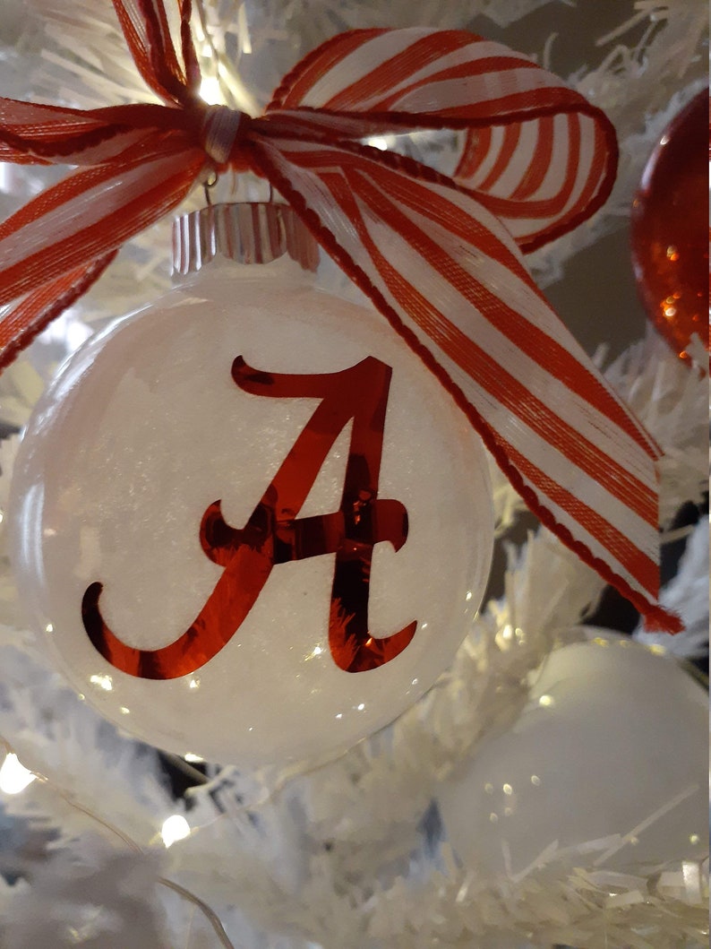 University of Alabama Christmas Ornament. Etsy