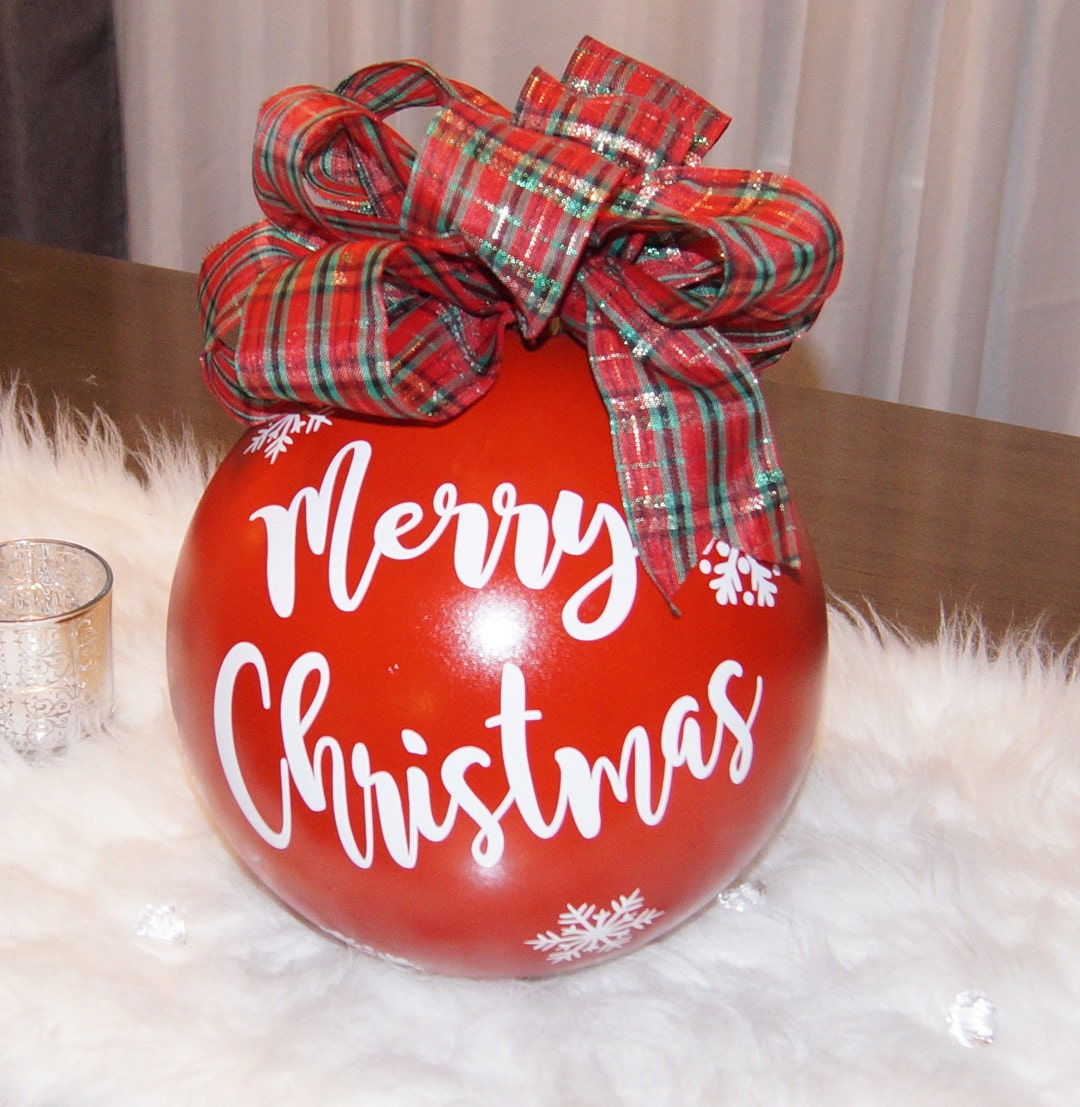 Extra Large Christmas Ornament Outdoor Christmas Ornament Center Piece