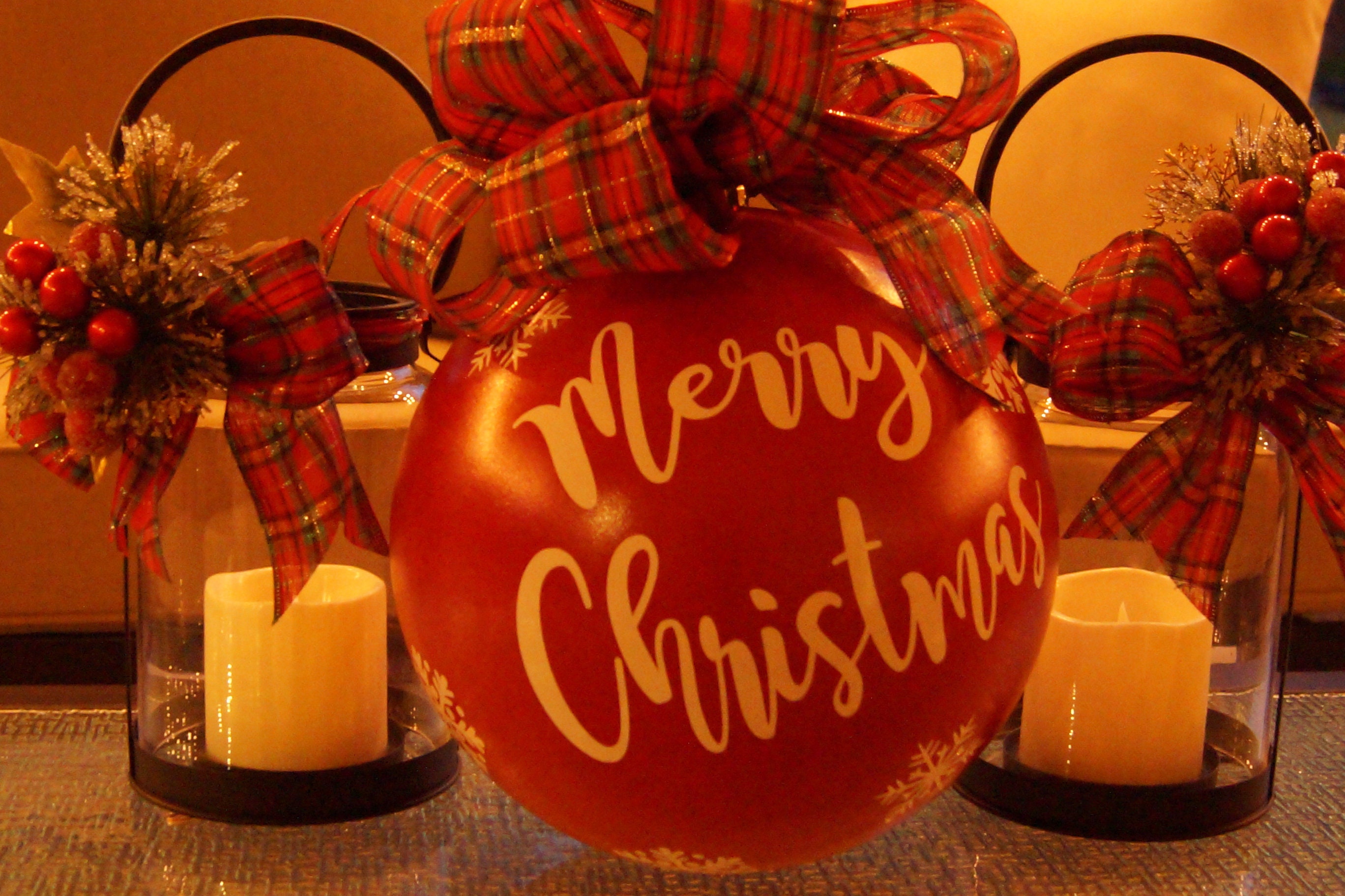 Extra Large Christmas Ornament Outdoor Christmas Ornament Etsy