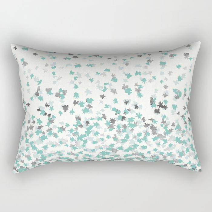 mint lumbar pillow