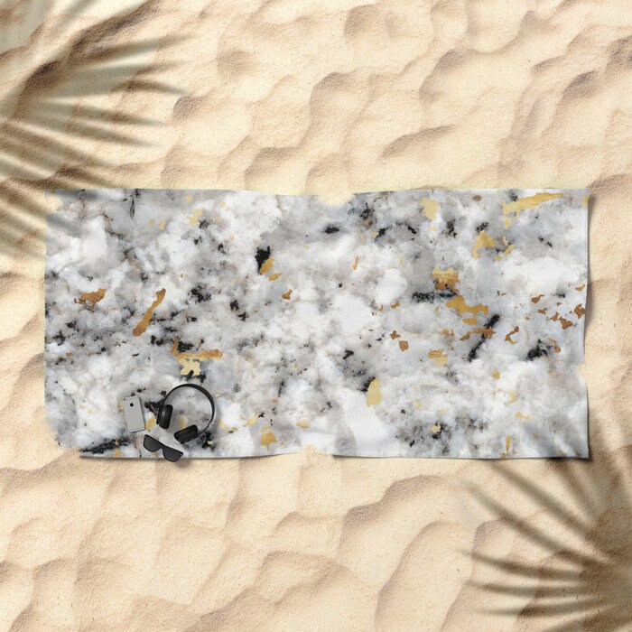 black beach towels oversized