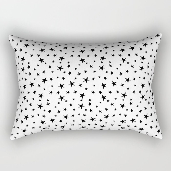 star print cushion