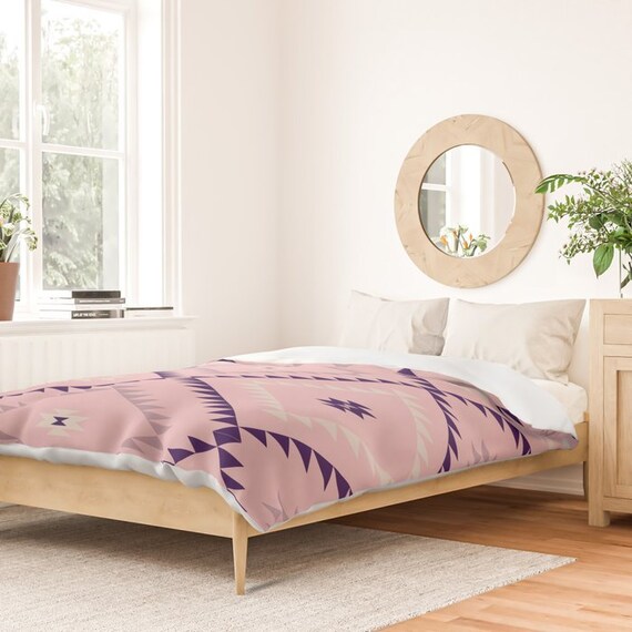 blush pink king comforter