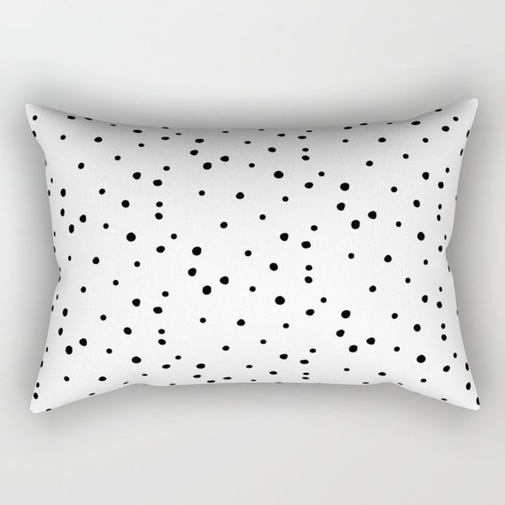 Lumbar Throw Pillow Dalmatian Polka Lumbar Poly Filled Throw Pillow