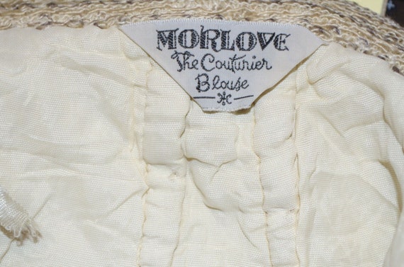 Morelove The Couturier Blouse Vintage 2 Piece Top… - image 3