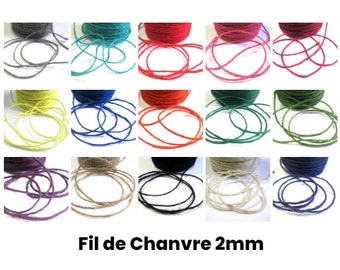 10M fil de chanvre 2mm