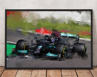 Impression Lewis Hamilton F1